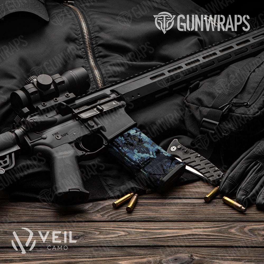 AR-15 Mag Veil Stoke Poseidon Gun Skin Vinyl Wrap