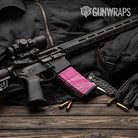 AR-15 Mag Vietnam Tiger Stripe Elite Pink Gun Skin Vinyl Wrap