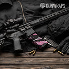AR-15 Mag Vietnam Tiger Stripe Pink Tiger Gun Skin Vinyl Wrap