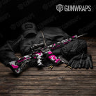 Classic Magenta Tiger Gun Skin Vinyl Wrap
