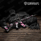 Classic Pink Tiger Gun Skin Vinyl Wrap