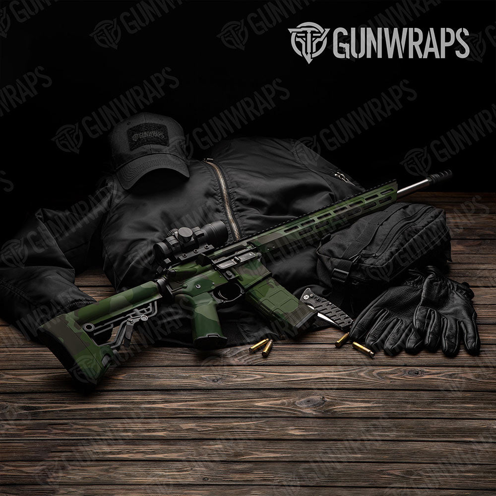 Cumulus Army Dark Green Gun Skin Vinyl Wrap
