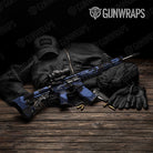 Cumulus Blue Midnight Gun Skin Vinyl Wrap