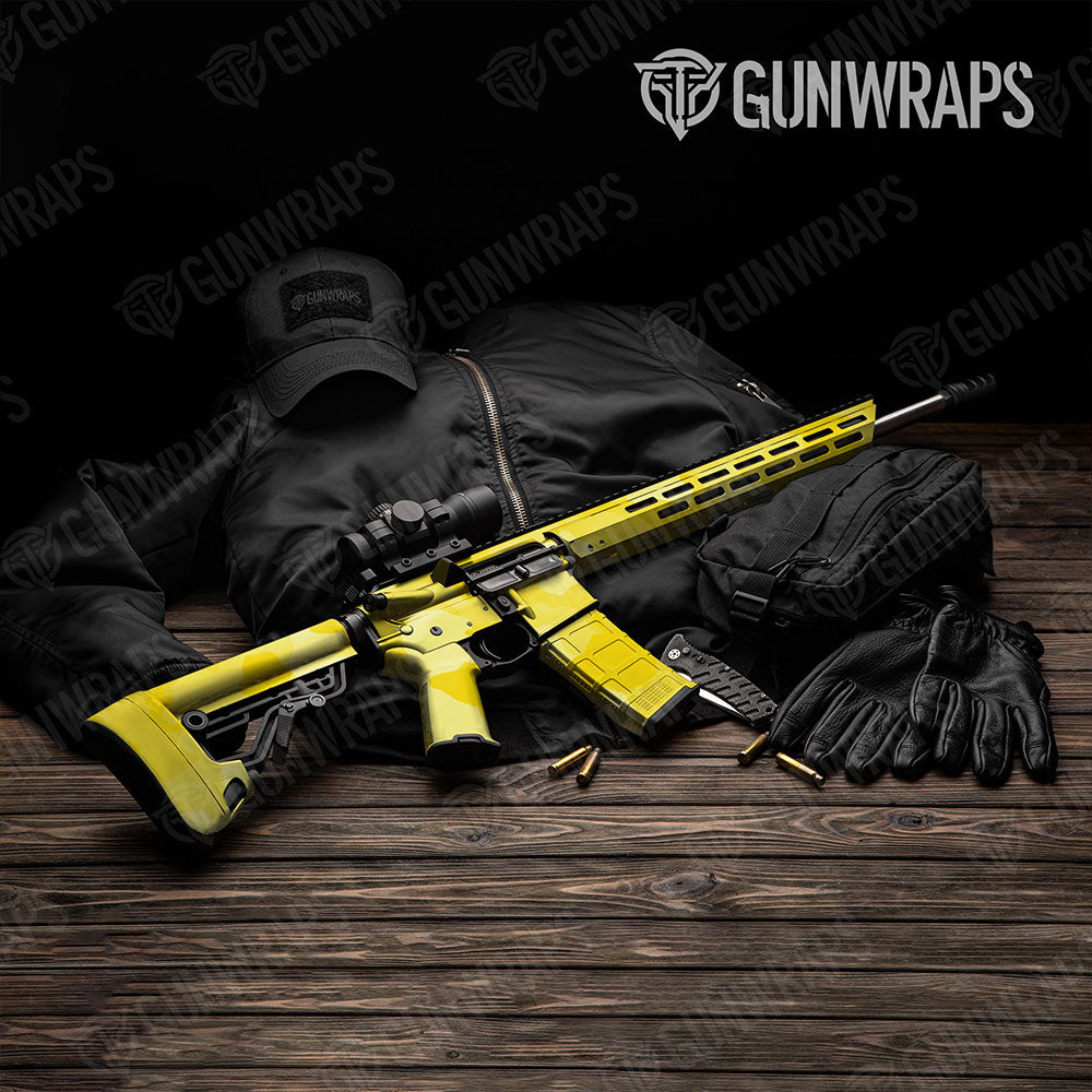 Cumulus Elite Yellow Gun Skin Vinyl Wrap