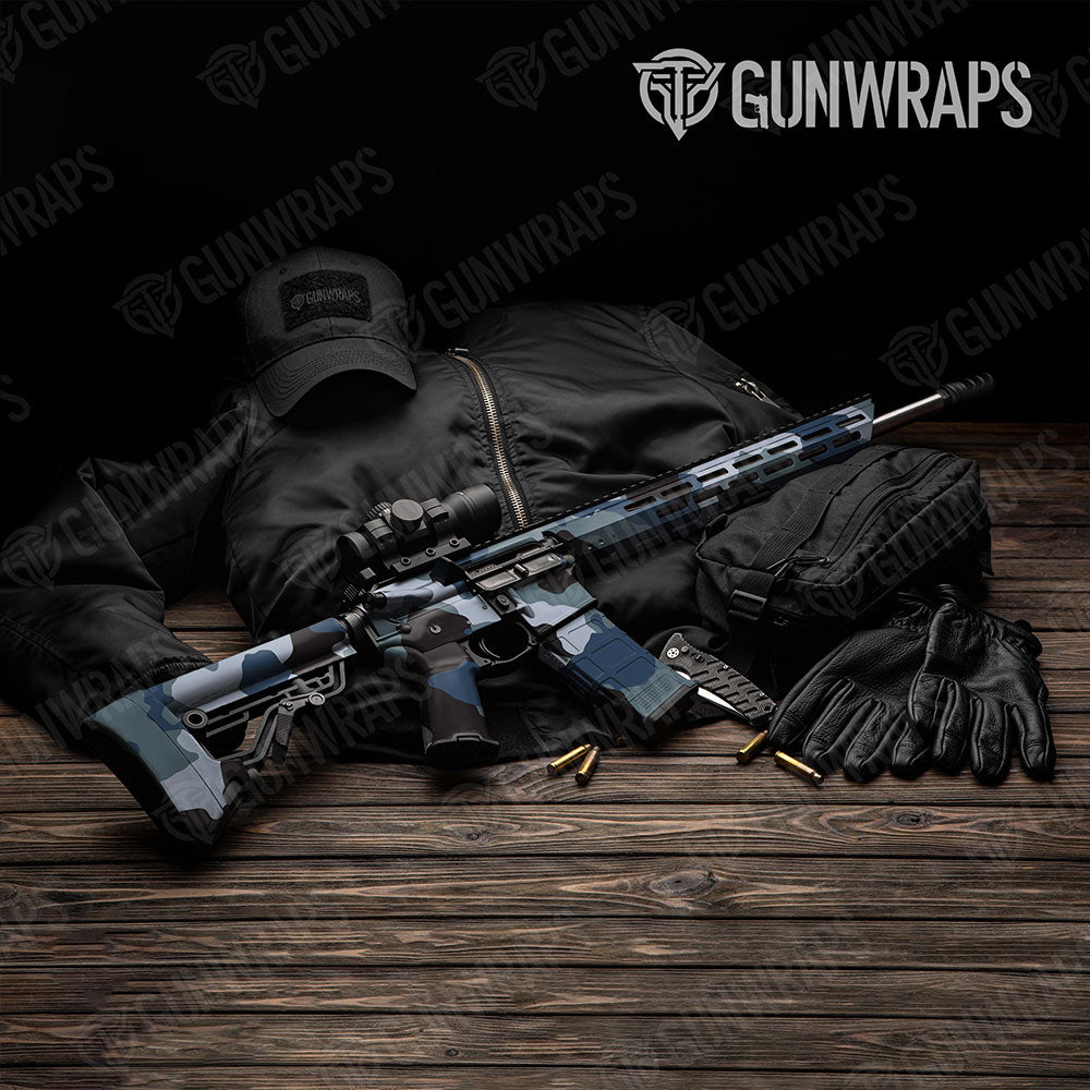 Cumulus Navy Gun Skin Vinyl Wrap