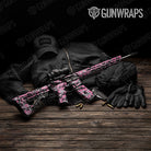 Digital Pink Tiger Gun Skin Vinyl Wrap