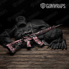 Digital Pink Gun Skin Vinyl Wrap