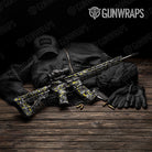 Digital Urban Yellow Gun Skin Vinyl Wrap