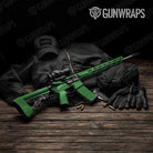 Hex Electric Green Gun Skin Vinyl Wrap