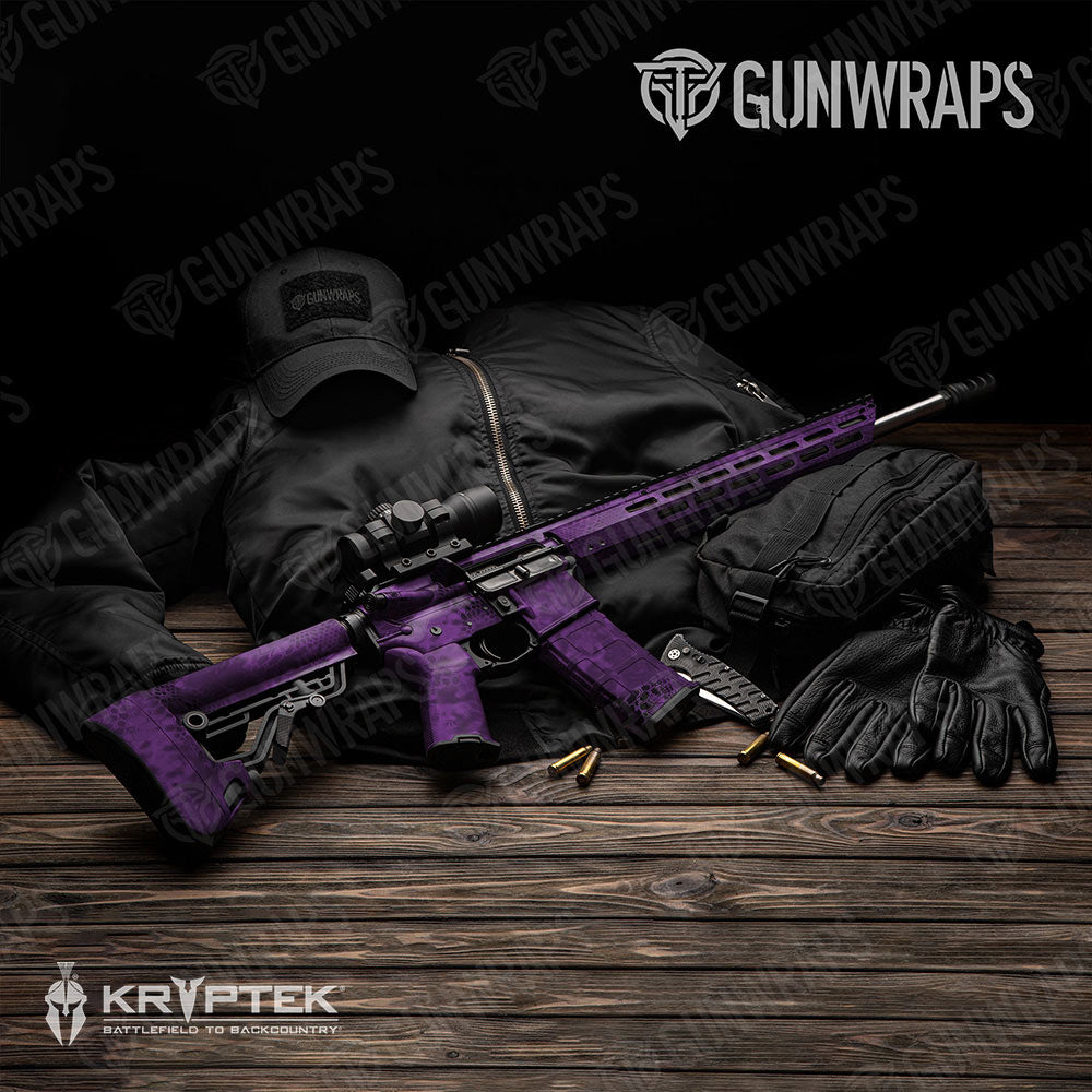 Kryptek Purple Gun Skin Vinyl Wrap