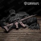 Nature Pink Grassland Gun Skin Vinyl Wrap
