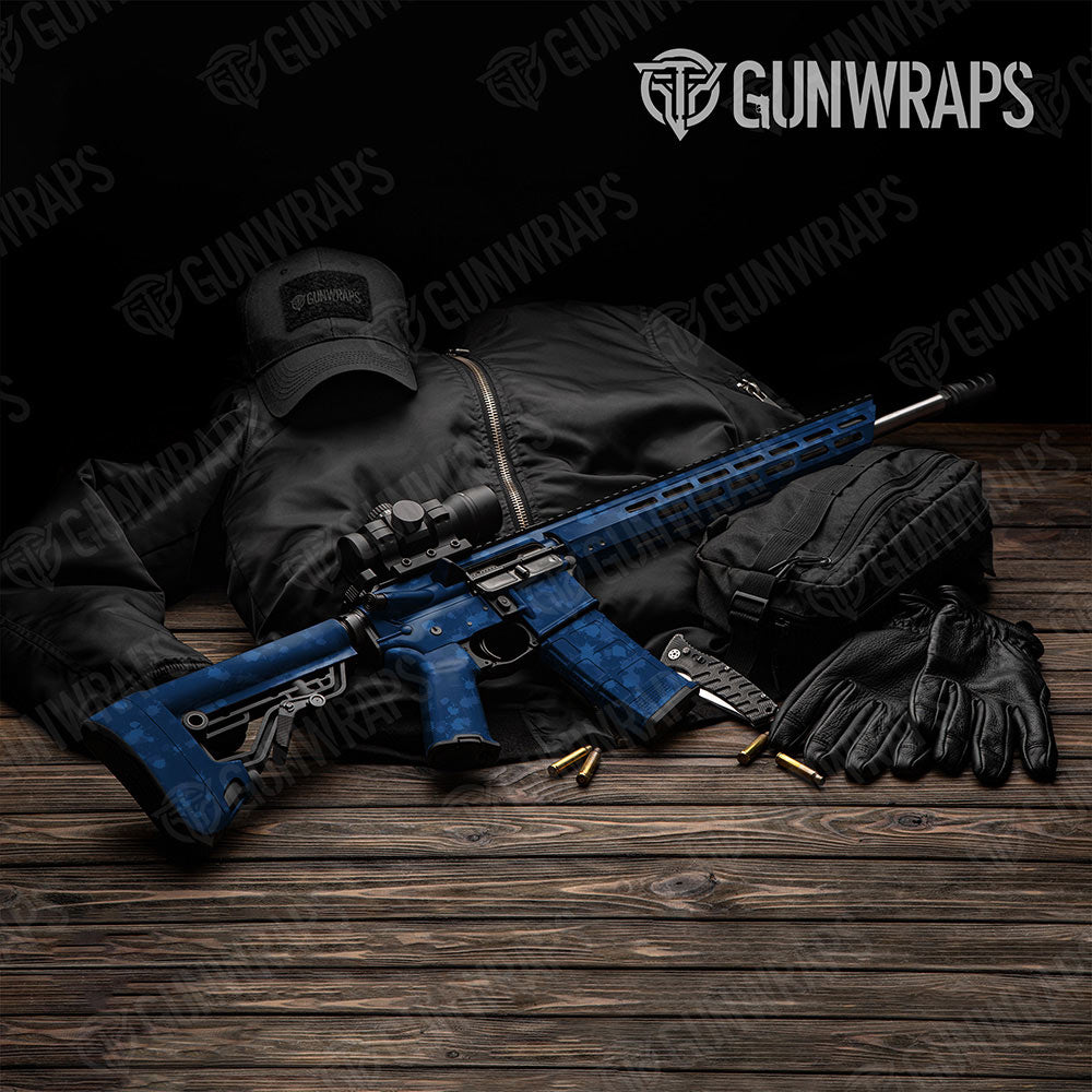 Paintball Elite Blue Gun Skin Vinyl Wrap