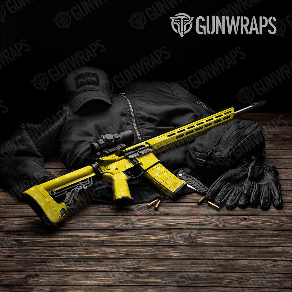 Paintball Elite Yellow Gun Skin Vinyl Wrap