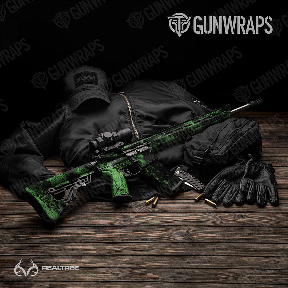Realtree WAV3 Monster Gun Skin Vinyl Wrap