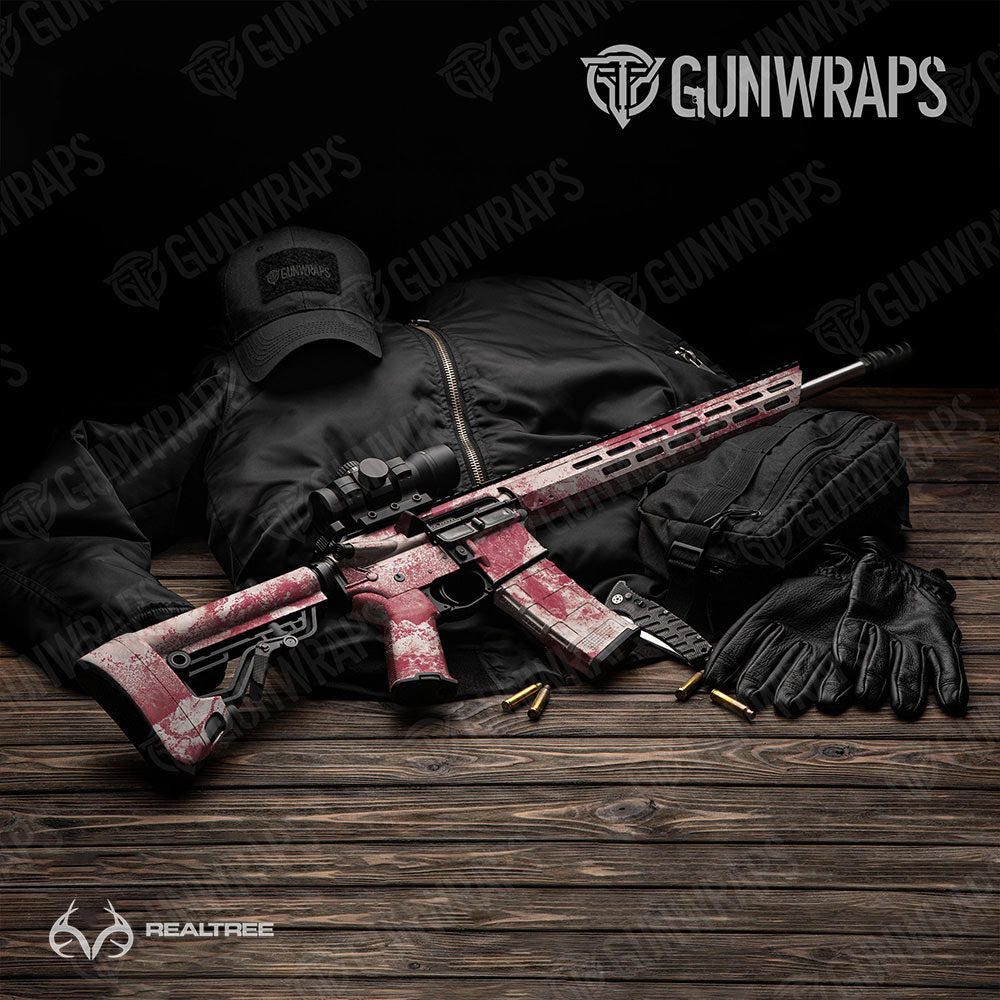 Realtree XTREME Viva Magenta Gun Skin Vinyl Wrap