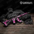 Sharp Magenta Tiger Gun Skin Vinyl Wrap