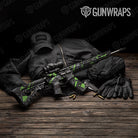 Sharp Metro Green Gun Skin Vinyl Wrap