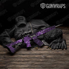 Stone Amethyst Marble Gun Skin Vinyl Wrap