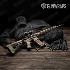 Stone Tuscan Brown Granite Gun Skin Vinyl Wrap