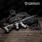 Substrate Snow Stalker Gun Skin Vinyl Wrap