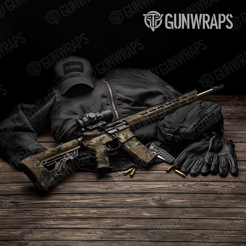 Substrate Spoor Gun Skin Vinyl Wrap