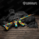 Tie Dye Coral Reef Gun Skin Vinyl Wrap