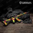 Tie Dye Flower Child Gun Skin Vinyl Wrap