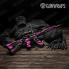 Vietnam Tiger Stripe Magenta Tiger Gun Skin Vinyl Wrap