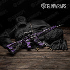 Vietnam Tiger Stripe Purple Tiger Gun Skin Vinyl Wrap