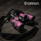 Bandana Pink And Black Gun Skin Vinyl Wrap