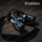 Classic Blue Tiger Gun Skin Vinyl Wrap