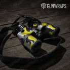 Classic Yellow Tiger Gun Skin Vinyl Wrap