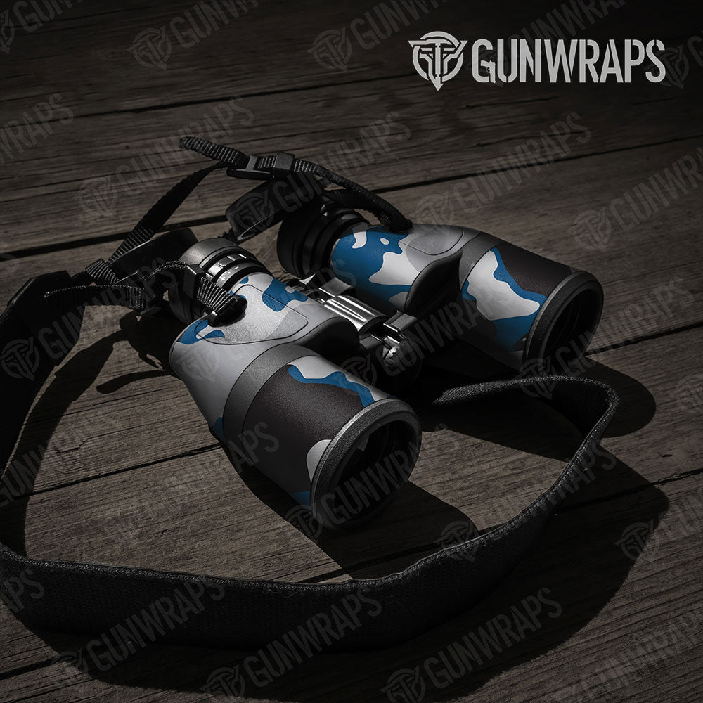 Cumulus Blue Tiger Gun Skin Vinyl Wrap
