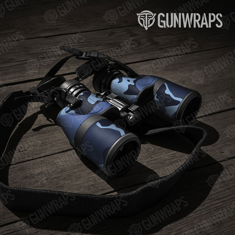 Cumulus Blue Urban Night Gun Skin Vinyl Wrap