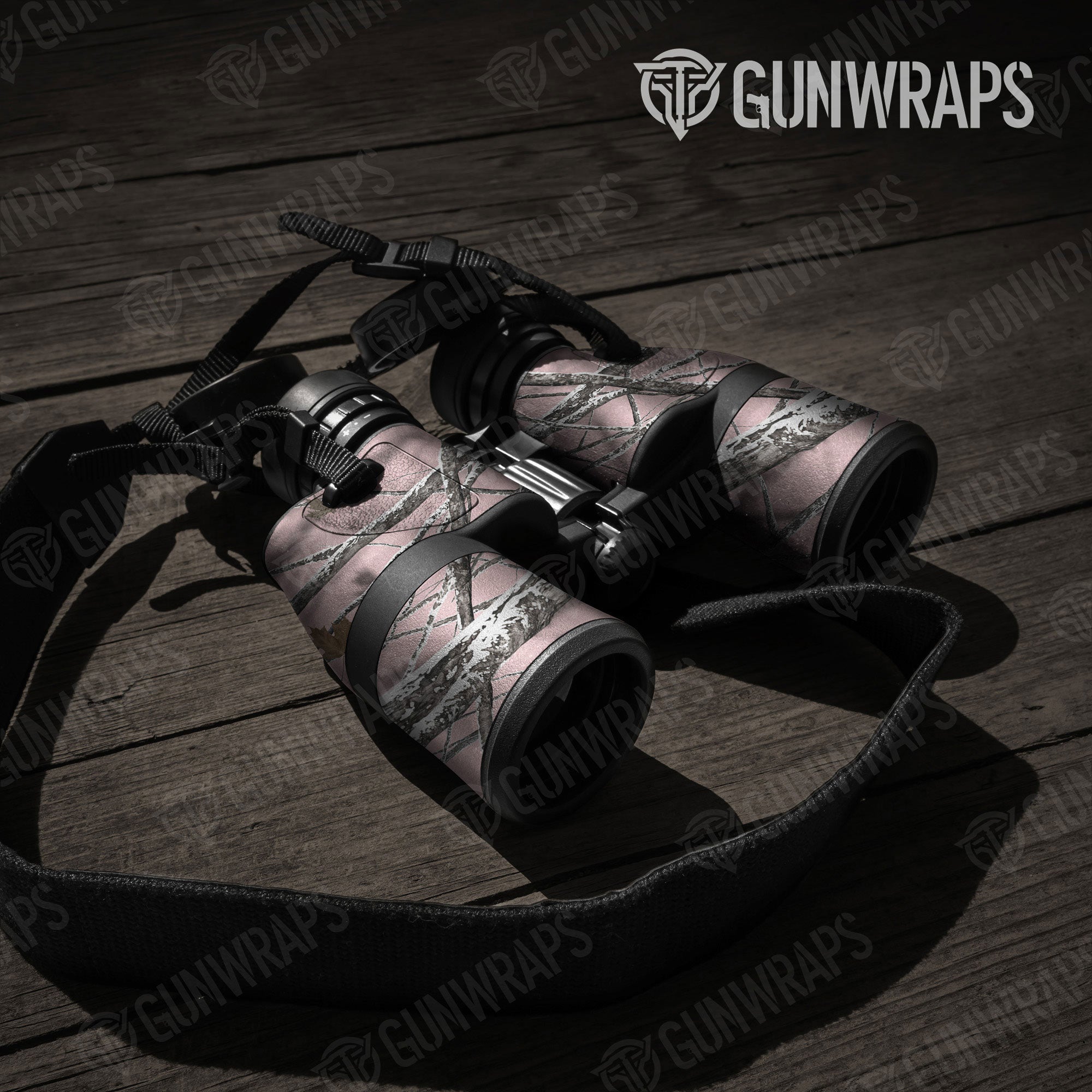 Nature Pink Snowstorm Gun Skin Vinyl Wrap