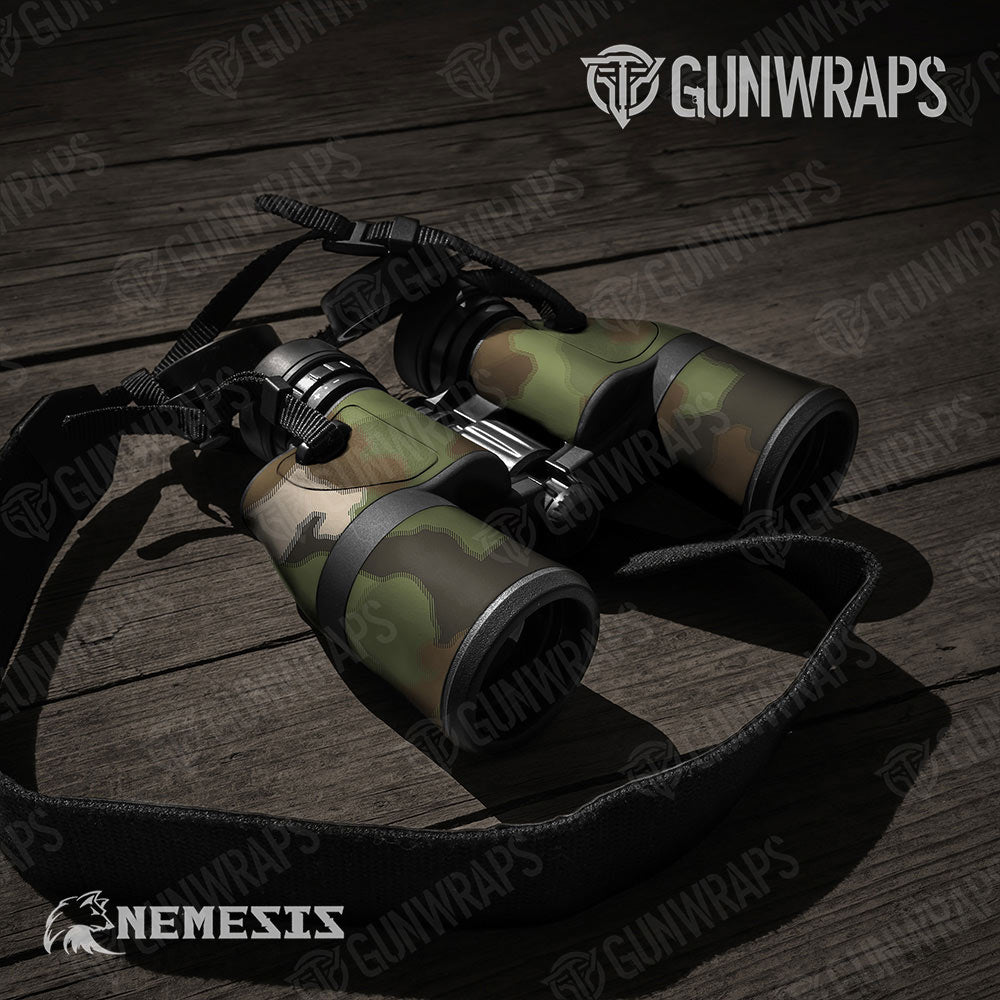Nemesis Woodlands Wolf Gun Skin Vinyl Wrap
