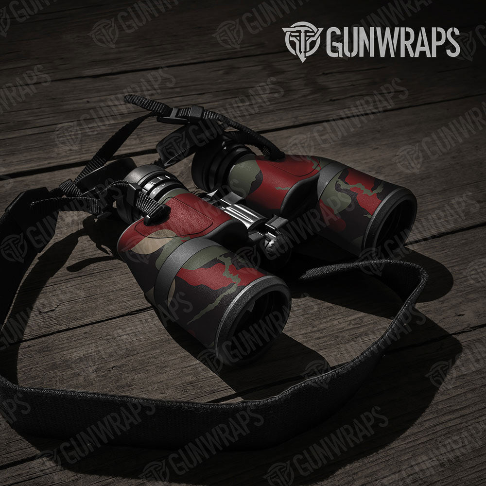 Ragged Militant Red Gun Skin Vinyl Wrap