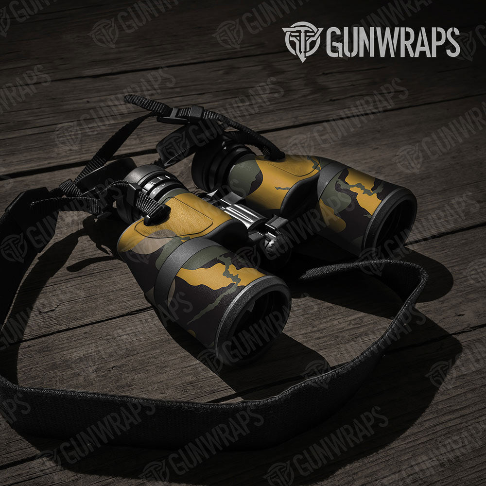 Ragged Militant Yellow Gun Skin Vinyl Wrap