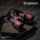 Realtree WAV3 Red Blue Gun Skin Vinyl Wrap