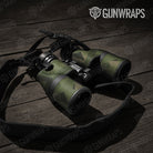 Shattered Army Green Gun Skin Vinyl Wrap