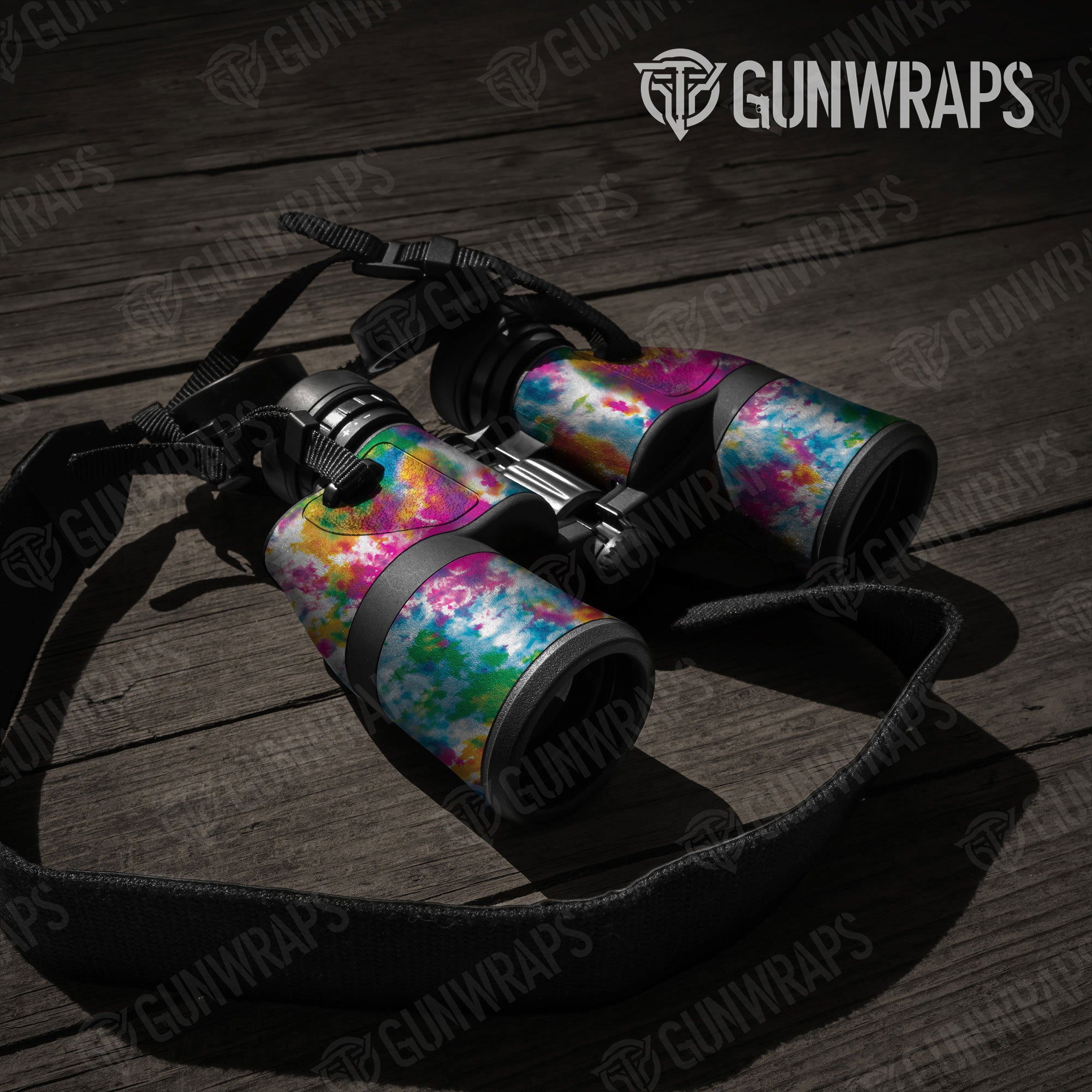 Tie Dye Clementine Kiss Gun Skin Vinyl Wrap