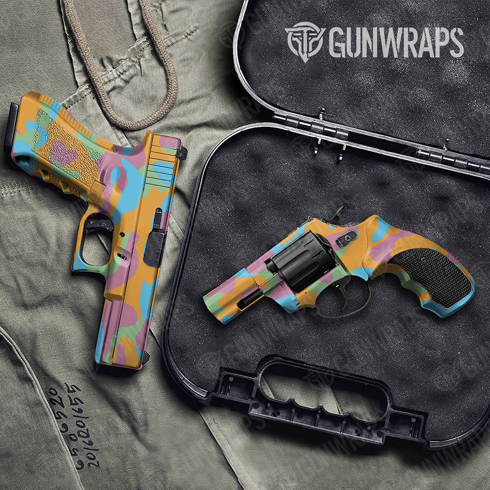 Classic Sherbert Gun Skin Vinyl Wrap