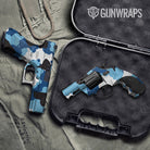 Cumulus Baby Blue Gun Skin Vinyl Wrap