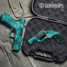 Cumulus Elite Tiffany Blue Gun Skin Vinyl Wrap