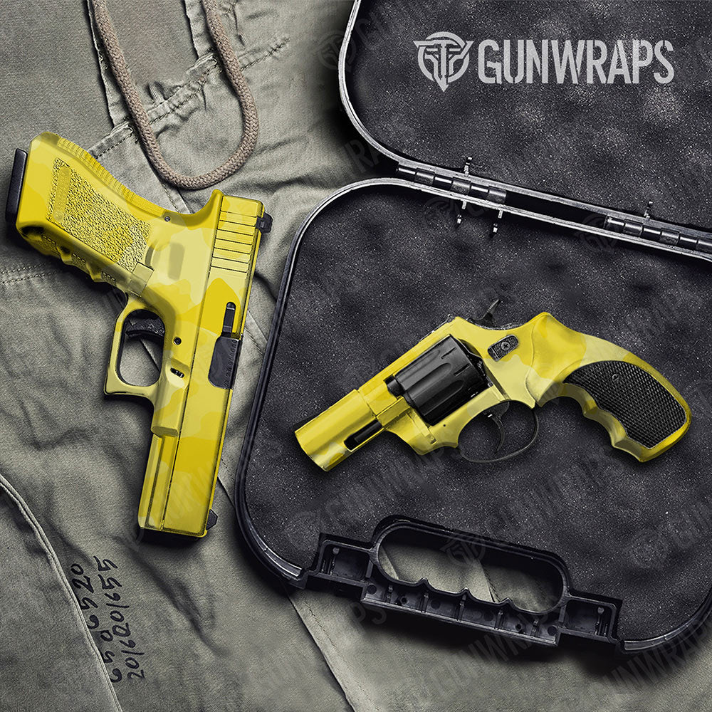 Cumulus Elite Yellow Gun Skin Vinyl Wrap