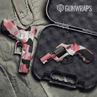Cumulus Pink Gun Skin Vinyl Wrap