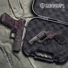 Damascus Pink Gun Skin Vinyl Wrap