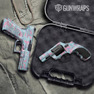 Erratic Cotton Candy Gun Skin Vinyl Wrap