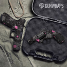 Hex DNA Pink Gun Skin Vinyl Wrap