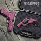 Hex Electric Pink Gun Skin Vinyl Wrap